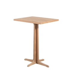 Teak bar table