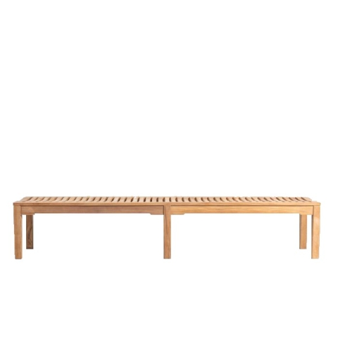 7 ft. 8 in. backless bench
