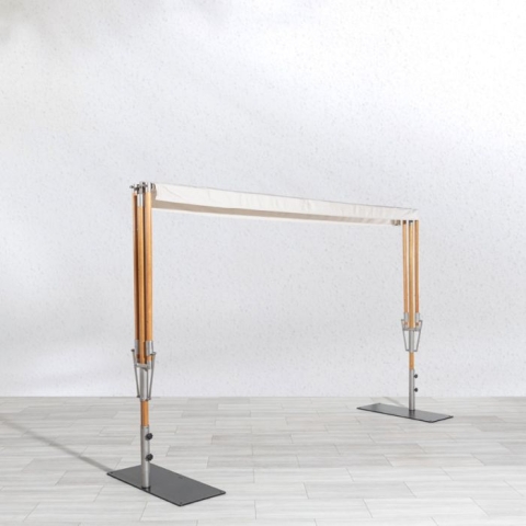 Pavilion - 13 ft. 2 in. Oyster canopy w/ bases