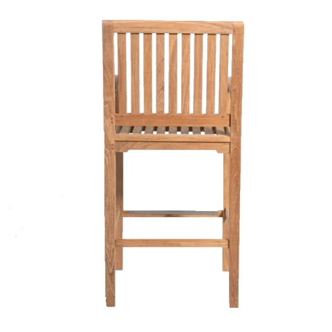 Teak bar armchair