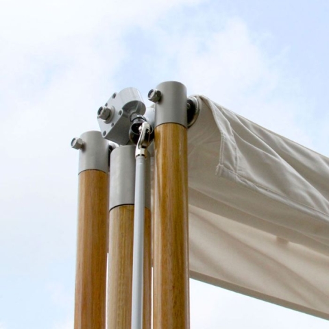 Pavilion - 16 ft. 4 in. Oyster canopy w/ bases