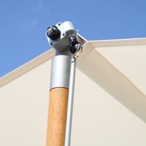 Pavilion - 16 ft. 4 in. Oyster canopy w/ bases
