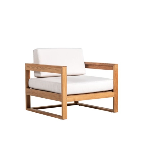 Teak lounge chair