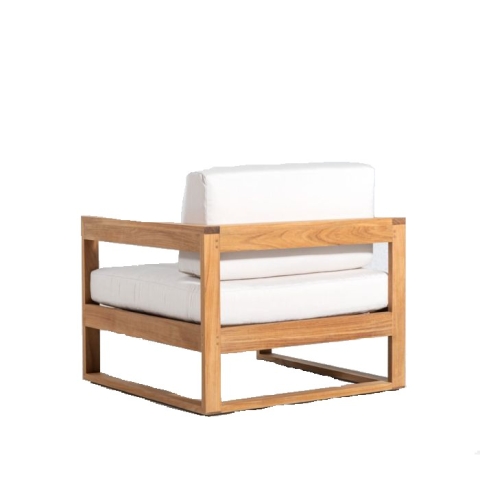 Teak lounge chair